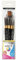 DR Acrylic Brushes, Black Handle, 5 Assorted Sizes