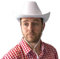 PARTY DISCOUNT Hut Cowboy Classic Color aus Filz, weiß