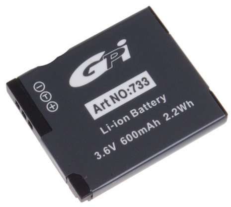 Bilora GPI 733 Li-Ion Akku (600mAh/3,6V) für Panasonic DMW-BCL7