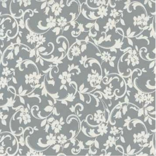 Klebefolie Möbelfolie Ranken grau weiss 45 cm x 200 cm Dekorfolie Selbstklebefolie