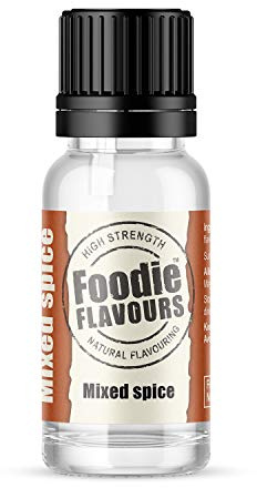 Foodie Flavours Natural Mixed Spice Flavouring, High Strength - 15ml