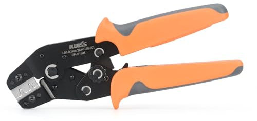 iCrimp SN-01BM Crimper Tools for Dupont PH2.0 XH2.54 KF2510 JST Servo Connector Plug Mini European Style Crimping Plier for 0.08-0.5mm² D-SUB Terminals
