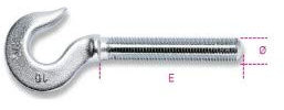 BETA 8003ZD M12 - Ganci per tenditori, filettatura destra, zincati