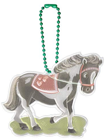 moses. Mädchen Glimmis Reflektor Pony | Beidseitig reflektierend Anhänger, bunt, Einheitsgröße