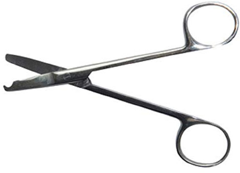 Ciseaux Spencer Classique Argenté. 13 cm Droits