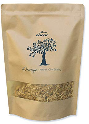 Lacor - 69556 - Fumeur Alimentaire, Sciure Fumée, Bois de Naranjo, 100% Naturel, Naranjo: Saveur douce et Aromatique, 600gr