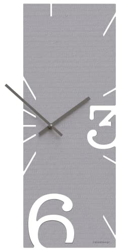 CalleaDesign 22 cm Wanduhr Greg (Nadelstreifen)