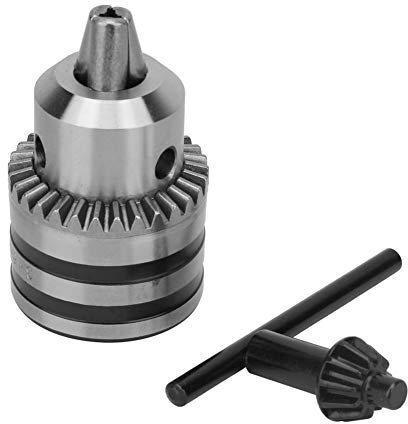 Tissting 3.0-16MM B16 Mandrino per Trapano, Adattatore per Mandrino per Trapano Kit di Utensili per Fresatura, Adattatore per Mandrino, Acciaio Inossidabile per Torni e Trapani