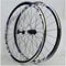 ZECHAO 700C Racing Wheel Set Bicycle Wheelset,Double Walled Front Rear Wheel Brake Sealed Bearing Hubs Flywheel 7-11 Speeds Wheelset (Color : Blue)