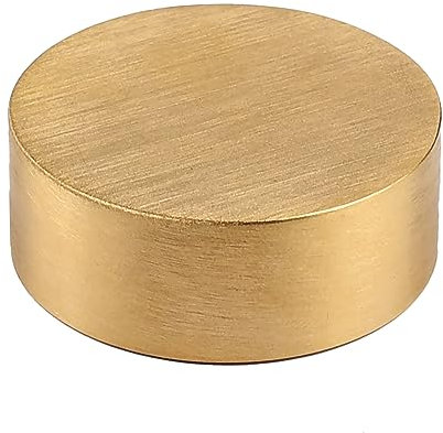 Bohue Presse-papier en laiton calligraphie chinoise Presse-papier tenant du papier en laiton créatif rond échelle en laiton outil de calligraphie fournitures de bureau