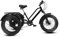 BJYX Dreirad für Erwachsene mit Einkaufskorb, 20 Zoll 7-Gang Cruiser-Trike, Fetter Reifen Cityräder, Erwachsenen Dreirad für Senioren, Frauen, Männer