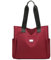 URAQT Tasche Damen Umhängetasche, Wasserdichte Nylon Handtasche mit Mehreren Taschen Reißverschluss Großer Kapazität Tote Bag Damen Handtasche Schultertaschen für Schule Arbeit Reisen Einkaufen