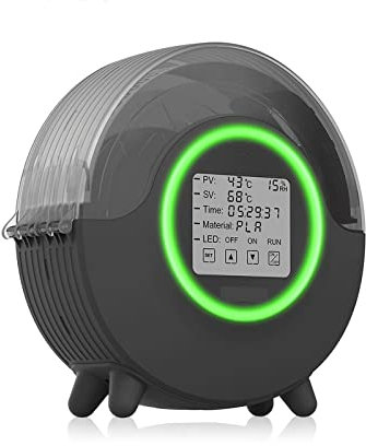 STMKB Secador De Filamento, Complemento De Impresora con Pantalla Táctil De 4,6 Pulgadas Temperatura, Tiempo, Humedad, Tipo De Consumible, Tiempo De Cuenta Regresiva