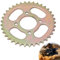Udbrud Pignone catena, 37 denti 428 catena ruota dentata posteriore parti per Pit Trail Quad Dirt Bike ATV 110 125CC