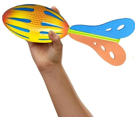 Vortex Rakete Performance Schaumstoffball Aero Howler Whistling Klassischer Ball für lange Distanzen zum Optimieren des Fluges Sport Athletik Speerwerfen