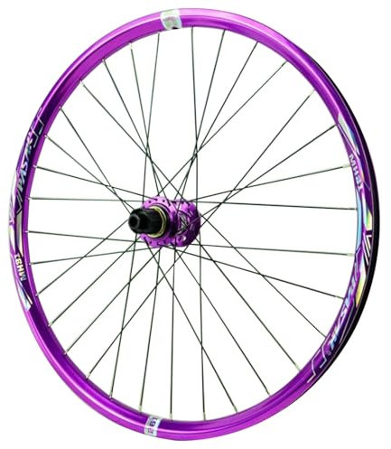 ZECHAO Scheibenbremse Fahrrad Vorderrad Hinterrad, Steckachse 26 27,5 29 Zoll Aluminiumlegierung Mountainbike-Räder Vorne 2 Hinten 4 Lager for 8-12S Kassette(Rear Wheel,29inch)