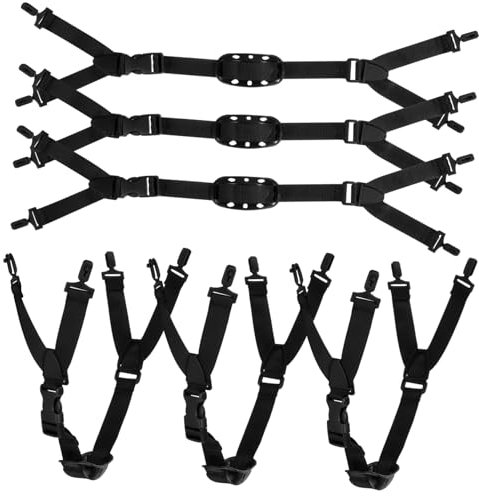 LIFKICH 6stücke Helmkinnriemen Für Sicherheitshelme Verstellbar Passend Für Bauhelme Und Schutzsysteme Aus Robustem Material Gefertigt Bequemer
