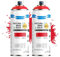 Etrexonline Pintura Spray Ecológica 400ml - Base Agua, Sin Olor - Para Muebles, Metal, Plástico y Madera - Colores Vivos y Permanentes, Cobertura Uniforme - Rojo Vivo, 2 unidades