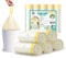 Foyer Nuage Bolsas de basura de plástico de 10 L con cordón, 45 x 50 cm de grosor, para dormitorio, cocina, oficina