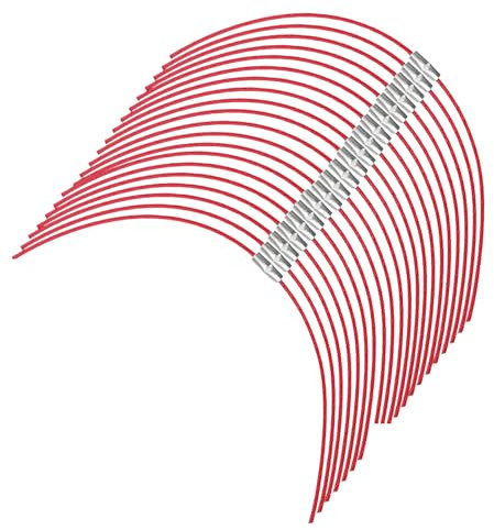 Lyshujli Lot de 20 fils de rechange F016800181 pour débroussailleuse Bosch Art 26 Combitrim - 31 cm de long et 3,5 mm de diamètre