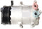 Compresor de aire acondicionado for automóvil compatible con Ford Galaxy Mondeo Volvo S80 V70 06-15 36002786 1858665 1745033 1766990 1791009 6G9119D629DB 6G9119D629DC