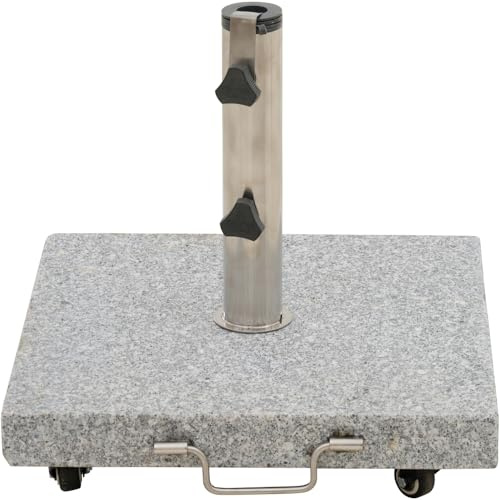 Schirmständer Ennio 50kg mit Rollen und Griff