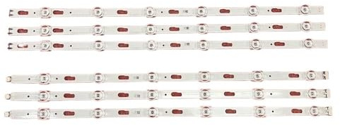 WHARGTSL LED Strip Fit For Samsung UE50AU7100K UE50AU7100 UN50AU7000G UE50TU7100U UE50TU8072U UN50TU8000K UN50TU7000F UE50TU8000U UE50TU7000U(Kit 6pcs For 1 TV)