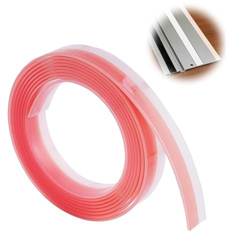 Mlifleue Splinter Guard Strip Compatible with Track Saw Guide Rail, Replacement Anti-Splinter Edge Strip 3M for 495207 Track Saw, Clear Splinterguard for FS/2, FS/2 KP, FSK Guide Rails