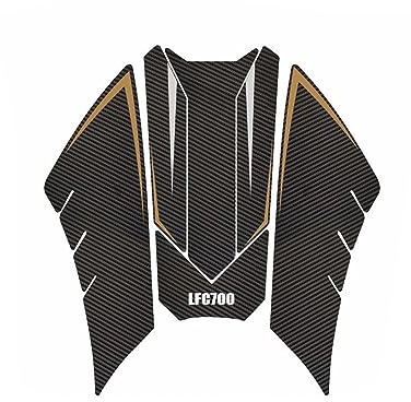 FÜR BENDA LFC700 LFC 700 Motorrad Anti Slip Heizöl Tank Pad Seite Knie Grip Aufkleber Schutz Tankpad