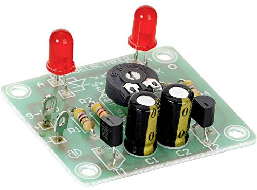 Conrad Components HB 68.1 Blinklicht Bausatz Ausführung (Bausatz/Baustein): Bausatz 9 V/DC, 12 V/DC