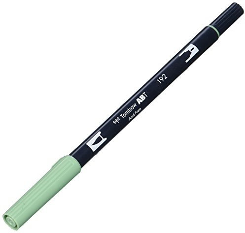 Tombow Faserschreiber brush pen asparagus
