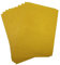 10 Blatt Klebefolie Glitzer Selbstklebende Dekofolie A4 Farbige Bastelfolie Glitter Vinyl Aufkleber für DIY Handwerk Scrapbooking Gelb