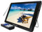Trexonic TV LED widescreen portatile ultra leggera ricaricabile da 12 pollici con HDMI, SD, MMC, USB, VGA, jack per cuffie, ingressi e uscita AV, sintonizzatore digitale integrato e antenna staccabile