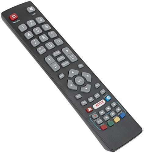 BLFRMC0008 Ersatz Fernbedienung - VINABTY Fernbedienung für Blaupunkt HD LED TV 43134M 48148O 55138M 32148M 55/138MGB11B4FEGPXUK 43-134M-GB-11B-FEGUX-UK 32/148O-GB-11B-EGDU-UK 40/133MWB11BFEGPXUK