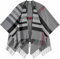 FRAAS Poncho 130 x 150 cm - Made In Germany - Ruana kariert Aus Reinem Polyacryl - Für Damen - Perfekt fürs ganze Jahr