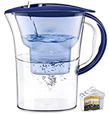 Clean Kettle, Water Purifier with Filter Element, Kitchen Direct Drinking Filter Kettle, 2.8L Water Purification Cup, Reduce Impurities/Microplastics/Scale/Lead/Heavy Metals,A