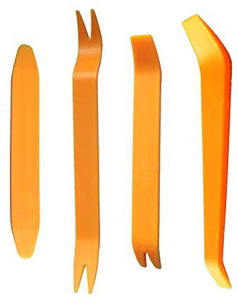 XCXSR 4pcs Auto Door Clip Panel Trim Removal Tool Kits Audio Video Dashboard Dismantle Kits Installer Pry Tool