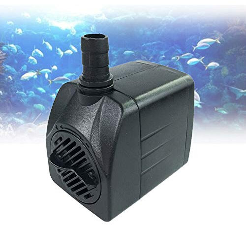 Pompa per stagno, 10 W, pompa per acquario, pompa sommergibile, fontana, fontana per acquario, laghetto da giardino, fontana, 600 l/h