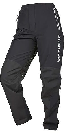 WeatherBeeta Rayne Waterproof Overtrousers, Black, Ladies 16/34