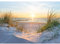 Runa Art Fototapeten 396 x 280 cm Strand Sonnenuntergang - Vlies Wanddekoration Wohnzimmer Schlafzimmer - Deutsche Manufaktur - Meer Natur 9559012a