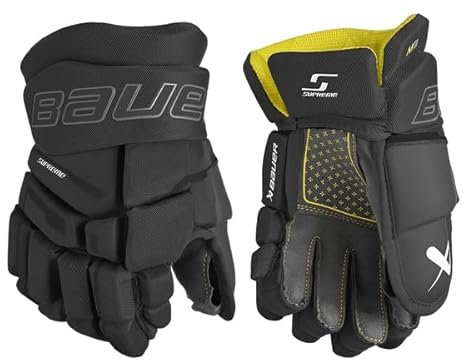 Bauer Supreme M3 Handschuhe Junior, Größe:11 Zoll, Farbe:schwarz