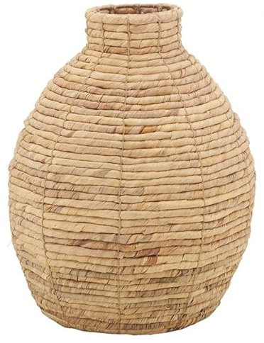 AUBRY GASPARD Vase Jarre en Jacinthe d'esu Moyen