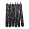 6 velas de ruda con sal 11cm - Velas de promesa - Aleja las malas y atrae las buenas energías (NEGRAS)