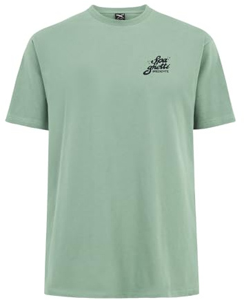 IRIEDAILY Herren T-Shirt SPA GHETTI Bio-Baumwolle Regular Fit XXL Mint Haze