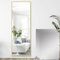 WOPPLXY 6PCS Full Length Self Adhesive Mirrors Sheets 2MM, 40X30CM Thickened Acrylic Mirror Tiles, Stick On Wall Mirrors Sheets for Bedroom, Living Room, Bathroom, Wardrobe Door