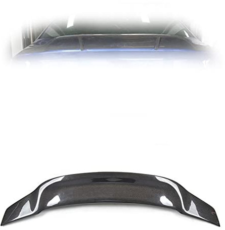 WILSEM Heckspoilerflügel Für A&UDI A3 8V S3 RS3 2014-2019 R Style Echtcarbon Heckklappe Klappe Kofferraumdeckel Trim Decklid Splitterlippe