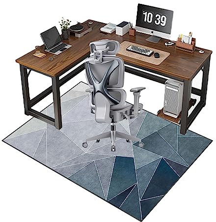 Mehrzweck-Bürostuhlmatte für Teppich und harte Böden, rutschfest, kratzfest, Schreibtischstuhlmatte für Zuhause und Büro, 140 x 180 cm