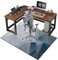 Mehrzweck-Bürostuhlmatte für Teppich und harte Böden, rutschfest, kratzfest, Schreibtischstuhlmatte für Zuhause und Büro, 140 x 180 cm