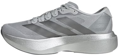 adidas Men's Adizero Evo Sl M Shoes, Silver Metallic/Iron Metallic/Halo Silver, 18 Wide