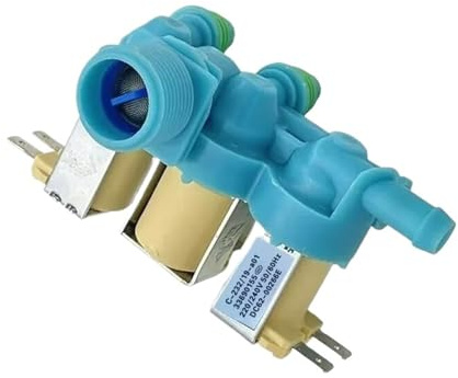 ZUADZAFC Elektromagnetisches Wassereinlassventil for Waschmaschinen, Kompatibel Mit Samsung, DC62-00266E